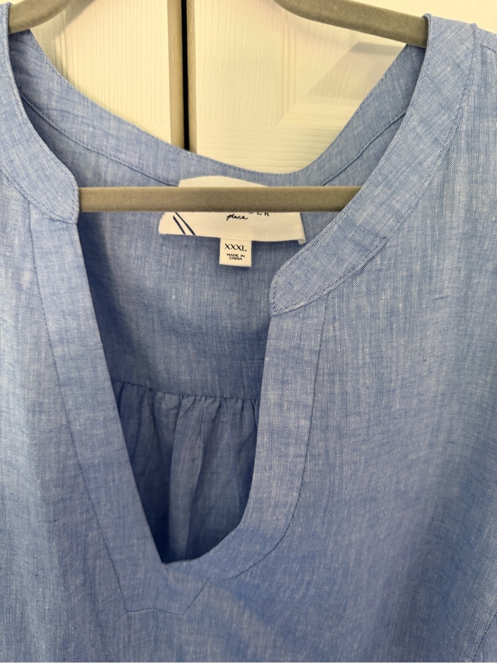 Tuckernuck Light Blue Chambray Kenzo Dress - Picture 2 of 3